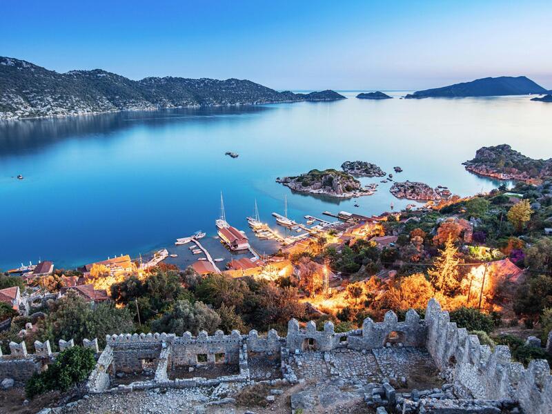 Rundreisen Türkei - Türkische Riviera & Pamukkale: Antike Schätze und mediterrane Küsten 8-tägig inkl. Flüge 4- bzw. 5-Sterne-Hotels/Thermalhote Erlebnisferien und Abenteuerreisen online kaufen