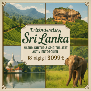 Erlebnisreisen Sri Lanka: Natur, Kultur & Spiritualität aktiv entdecken 18-tägig inkl. Flug Mittelklassehotels/Glamping Lodge mit Verpflegung Inkl. Erlebnisferien und Abenteuerreisen online kaufen Erlebnisreisen Sri Lanka: Natur, Kultur & Spiritualität aktiv entdecken 18-tägig inkl. Flug Mittelklassehotels/Glamping Lodge mit Verpflegung Inkl. Erlebnisferien und Abenteuerreisen online kaufen