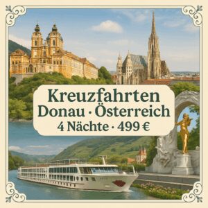 Kreuzfahrten Donau - Österreich: Flusskreuzfahrt mit A-ROSA BELLA/RIVA ab/an Passau 4 Nächte Premium-Plus-Schiff mit Premium alles inklusive Die Mus