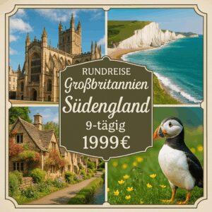 Rundreisen Großbritannien - Südengland: Historische Städte, beeindruckende Küstenlandschaften & charmante Dörfer 9-tägig inkl. Flüge Mittelklas