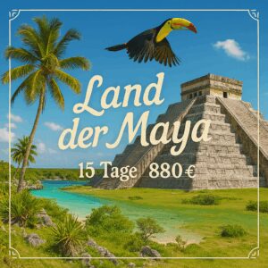 Rundreisen Mexiko: Flexible Mietwagen-Rundreise ab/an Cancun: Land der Maya 14 Nächte Route, Dauer und weitere Reisebestandteile flexibel wählbar Fl