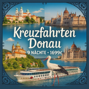 Kreuzfahrten Donau: Flusskreuzfahrt mit A-ROSA RIVA/BELLA ab/an Passau inkl. Vorprogramm in Passau 9 Nächte Stadthotel mit Frühstück / Premium-Plus
