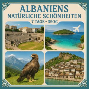 Rundreisen Albanien: Flexible Mietwagen-Rundreise ab/an Tirana: Albaniens natürliche Schönheiten 6 Nächte Route, Dauer und weitere Reisebestandteil