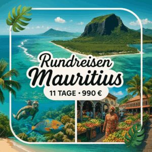 Rundreisen Mauritius: Flexible Mietwagen-Rundreise ab Mahebourg bis Belle Mare: Mauritius 10 Nächte Route, Dauer und weitere Reisebestandteile flexib