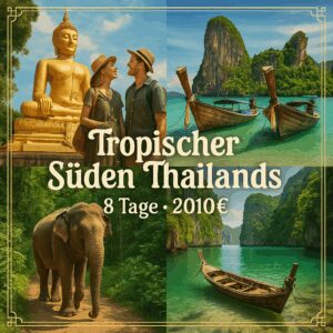 Rundreisen Thailand - Süden: Individuelle Rundreise ab/an Phuket: Tropischer Süden Thailands 7 Nächte Vor- und Nachprogramm sowie weitere Reisebest