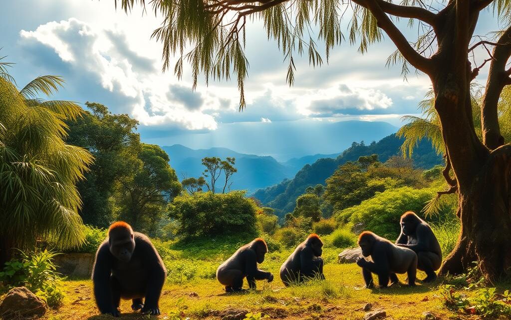 Gorilla Trekking Afrika, Länder