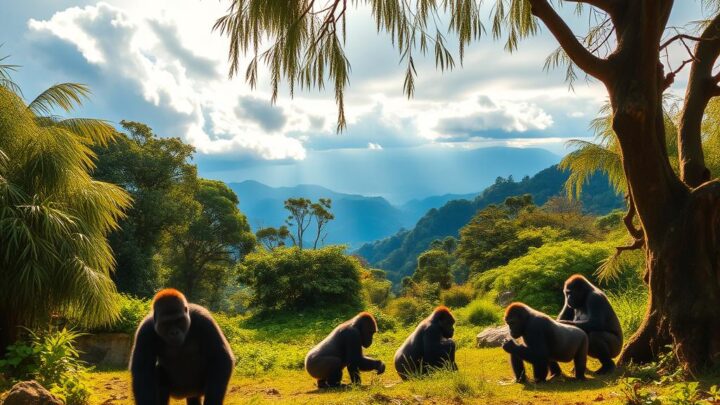 Gorilla Trekking Afrika, Länder