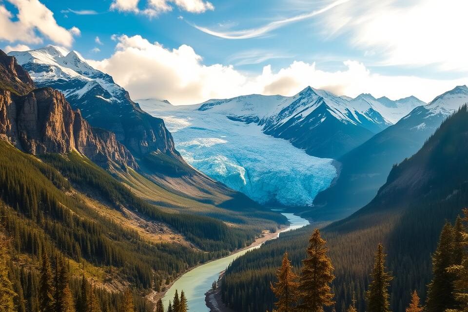 Athabasca-Gletscher