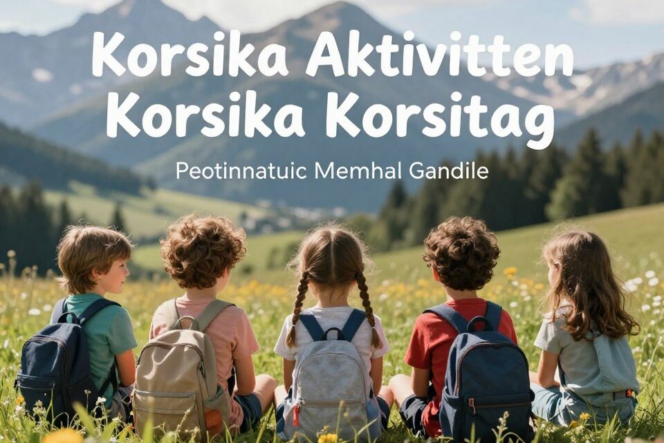 Korsika Aktivitäten Kinder