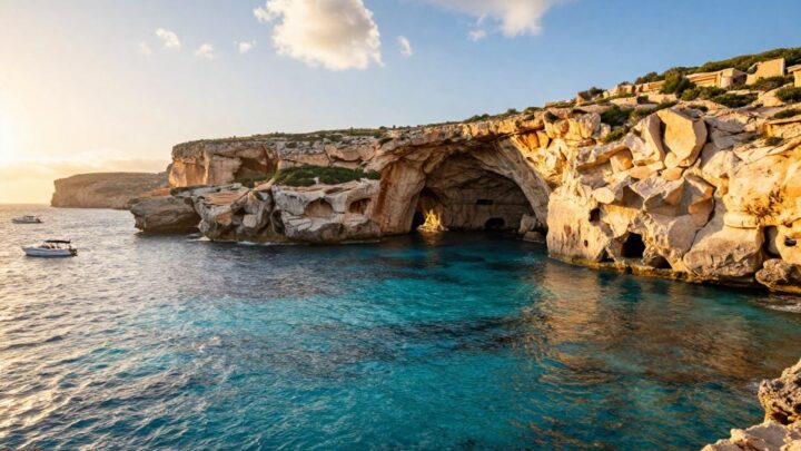 blaue grotte malta