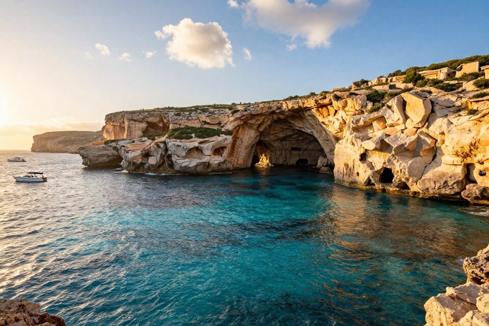 blaue grotte malta