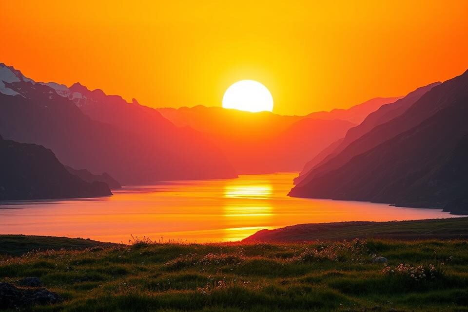 mitternachtssonne norwegen