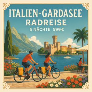 Eigene Anreise Italien - Gardasee: Radreise ab/bis Desenzano del Garda bzw. Sirmione 5 bzw. 6 Nächte 3-Sterne-Hotels mit Frühstück Inkl. Gepäcktra
