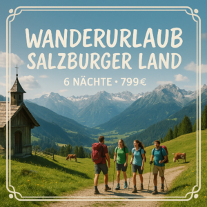 Eigene Anreise Österreich - Salzburger Land: Wanderurlaub von den Pinzgauer Höhen in die Kitzbüheler Alpen ab/bis Maishofen 6 Nächte 3-Sterne-Hote