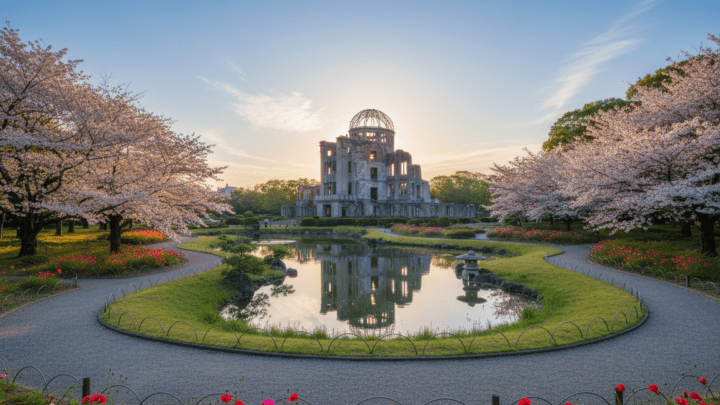 friedensdenkmal in hiroshima