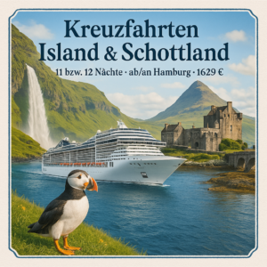 Kreuzfahrten Island & Schottland: Kreuzfahrt mit MSC Preziosa ab/an Hamburg 11 bzw. 12 Nächte Premium-Plus-Schiff mit Vollpension All Inclusive-Getr Erlebnisferien und Abenteuerreisen online kaufen Kreuzfahrten Island & Schottland: Kreuzfahrt mit MSC Preziosa ab/an Hamburg 11 bzw. 12 Nächte Premium-Plus-Schiff mit Vollpension All Inclusive-Getr Erlebnisferien und Abenteuerreisen online kaufen