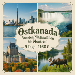 Rundreisen Kanada - Osten: Individuelle Rundreise ab/an Toronto: von den Niagarafällen bis Montreal 8 Nächte Vor- und Nachprogramm sowie weitere Rei