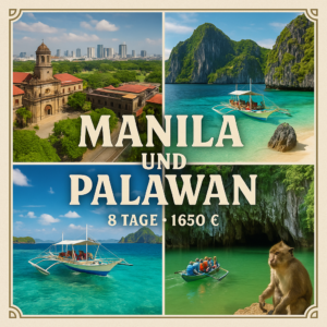 Rundreisen Philippinen - Manila und Palawan: Individuelle Rundreise ab/an Manila: Manila und Palawan 7 Nächte Vor- und Nachprogramm sowie weitere Rei