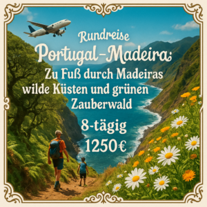 Rundreisen Portugal - Madeira: Zu Fuß durch Madeiras wilde Küsten und grünen Zauberwald 8-tägig inkl. Flüge Mittelklassehotels mit Frühstück In