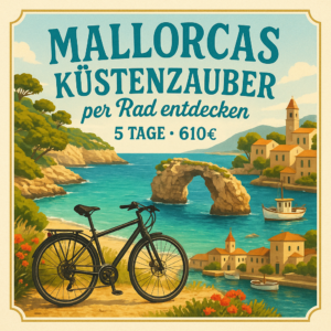 Rundreisen Spanien - Mallorca: Individuelle Rundreise ab/an Palma de Mallorca: Mallorcas Küstenzauber per Rad entdecken 4 Nächte Vor- und Nachprogra