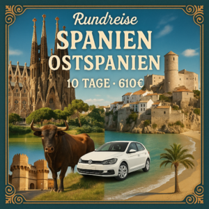Rundreisen Spanien - Ostspanien : Flexible Mietwagen-Rundreise ab/bis Valencia 9 Nächte Route, Dauer und weitere Reisebestandteile flexibel wählbar