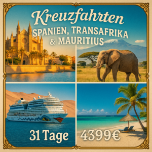 Kreuzfahrten Spanien, Transafrika & Mauritius: Kreuzfahrt mit AIDAstella von Palma de Mallorca über Afrika bis Mauritius inkl. 3 Nächte Mauritius 32