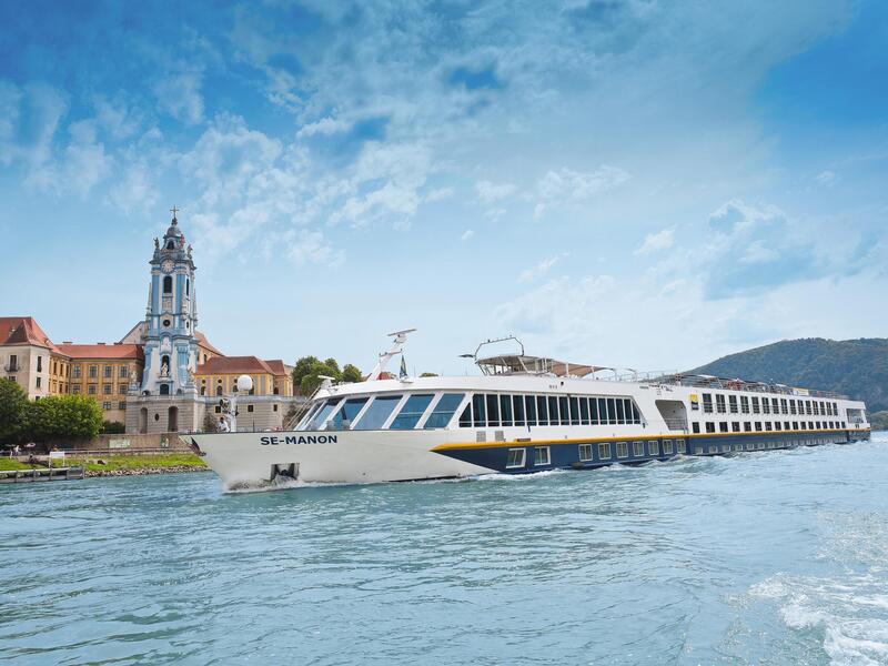 Kreuzfahrten Donau: Rad & Schiff Flusskreuzfahrt mit MS SE-MANON ab/an Passau mit Wien 7 Nächte Premium-Schiff mit Vollpension  Inkl. 7-Gang-Leihrad