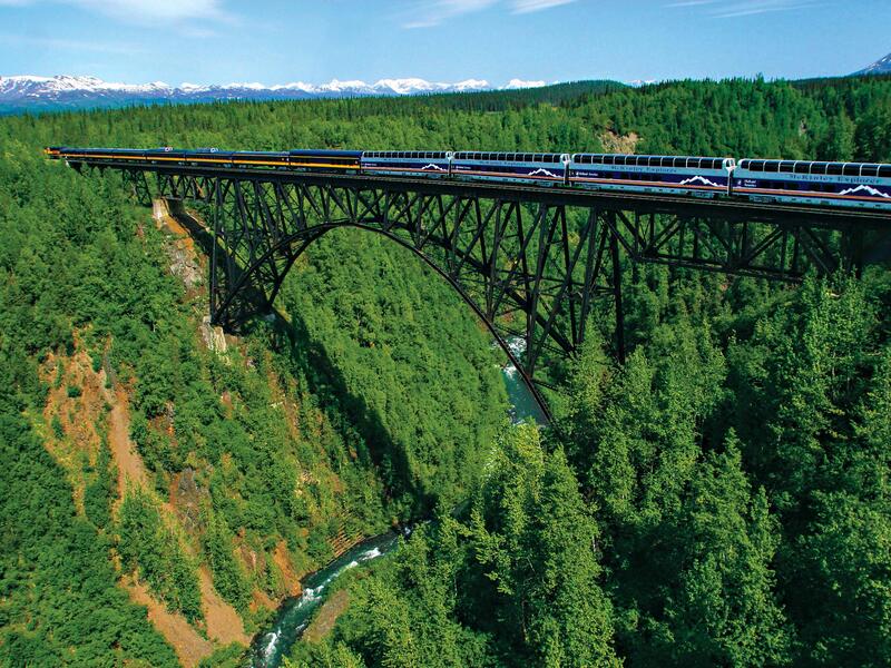 Kreuzfahrten USA - Alaska & Kanada: Kreuzfahrt mit Nieuw Amsterdam von Whittier bis Vancouver inkl. McKinley Explorer Zug & Denali Nationalpark 12-tä